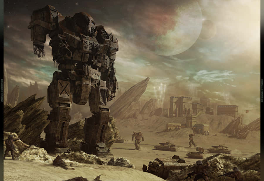 Battletech2417 x 1662 Hintergrundbild