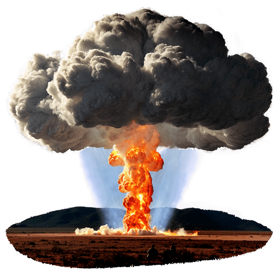 Thermonuclear Bomb Blast PNG 05232024