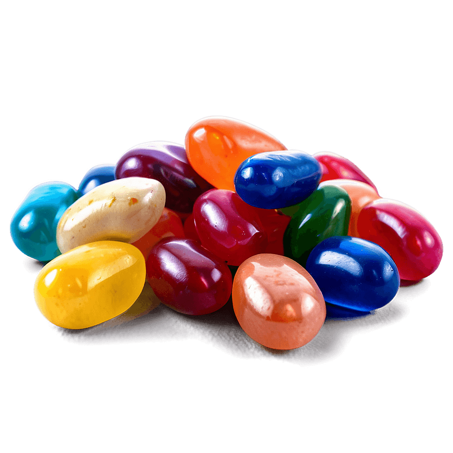 Colorful Jelly Beans PNG mlt