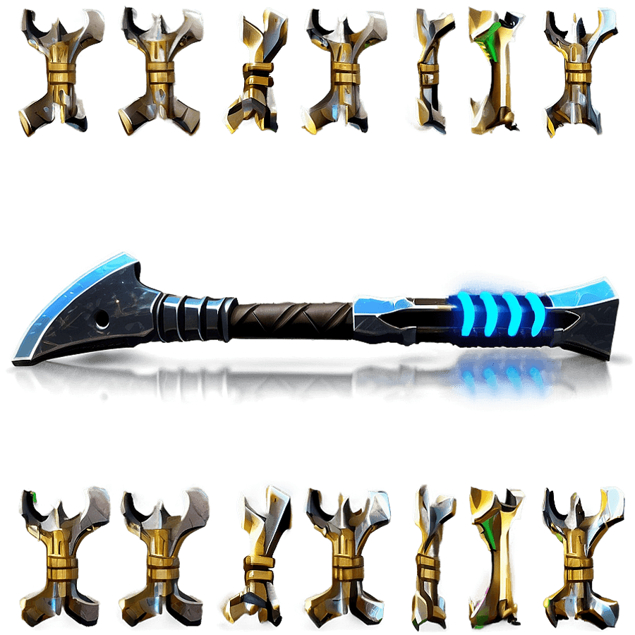 Futuristic Pickaxe PNG iml