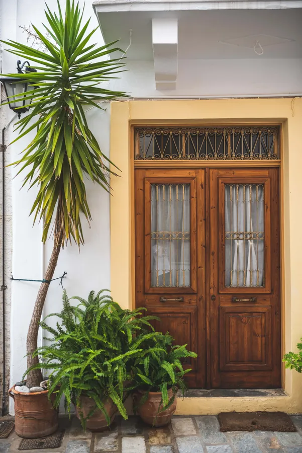 Door background