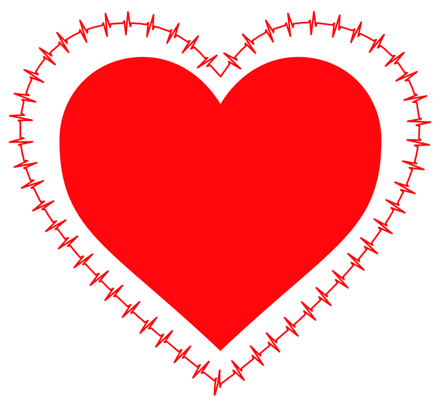 Stitched Heart Graphic