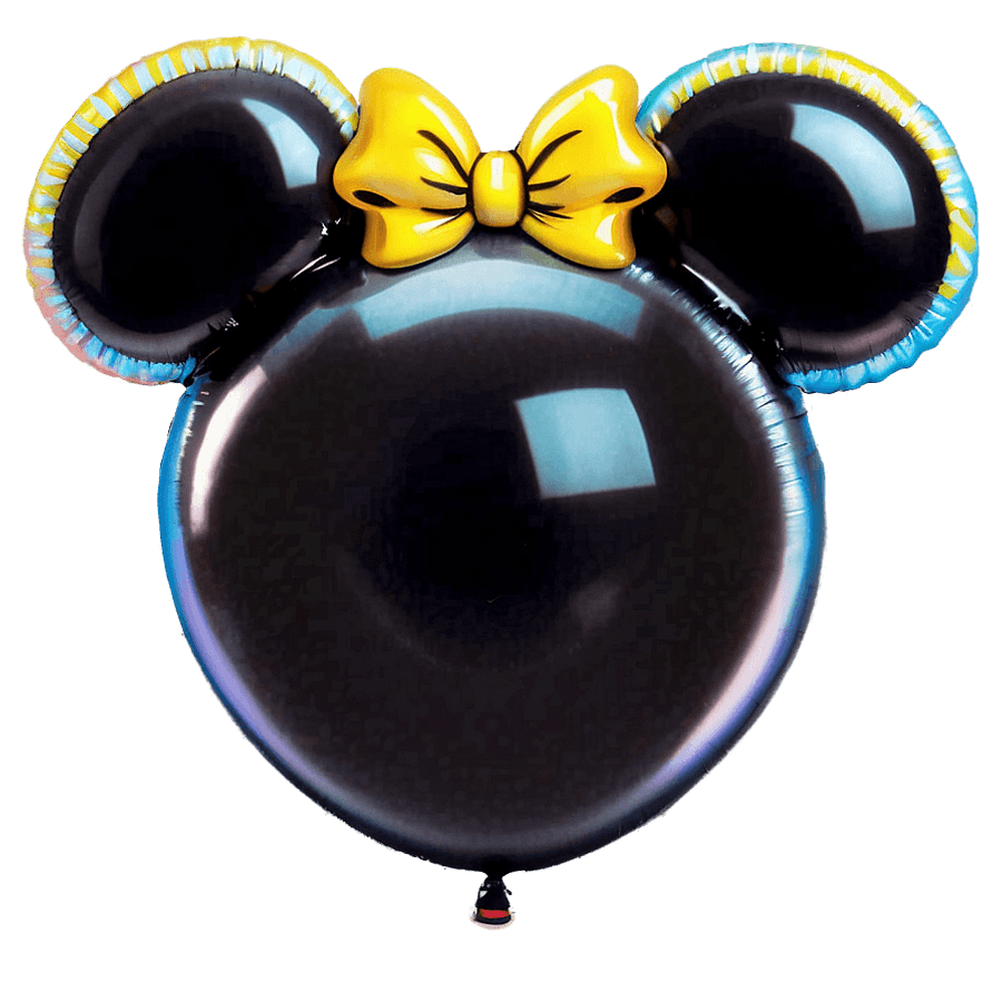Mickey Balloon with Bow PNG 06132024