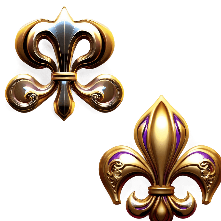 Fleur De Lis Set Collection PNG ies