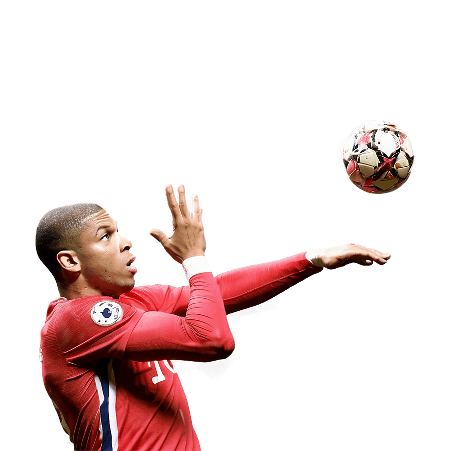 Mbappe Action Shot PNG 05232024