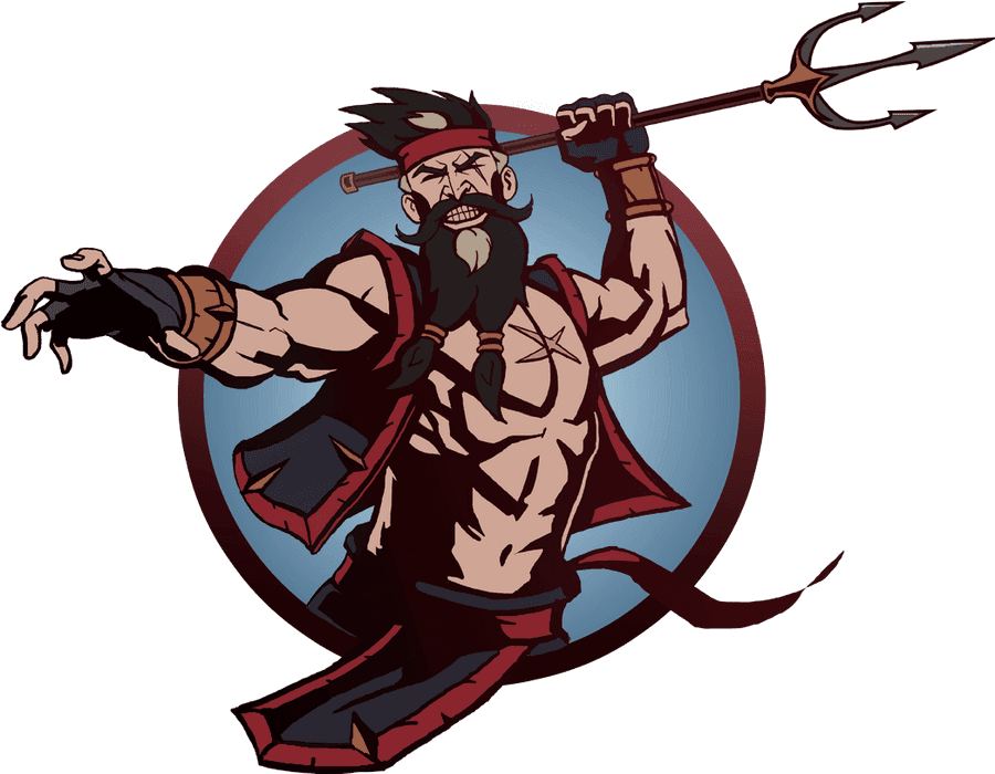Fierce Warrior Character Art