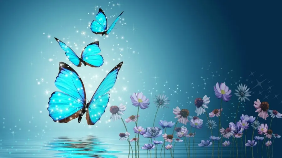Butterflies background