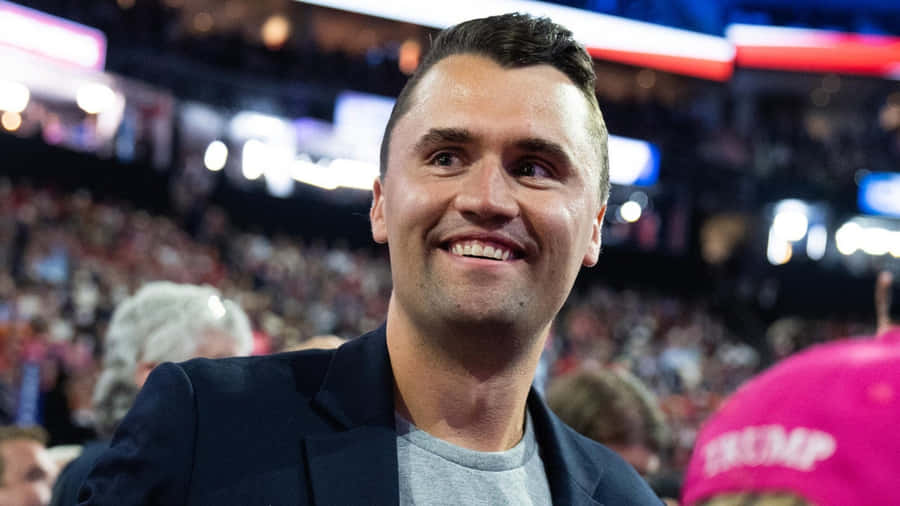 Charlie Kirk em Evento Público