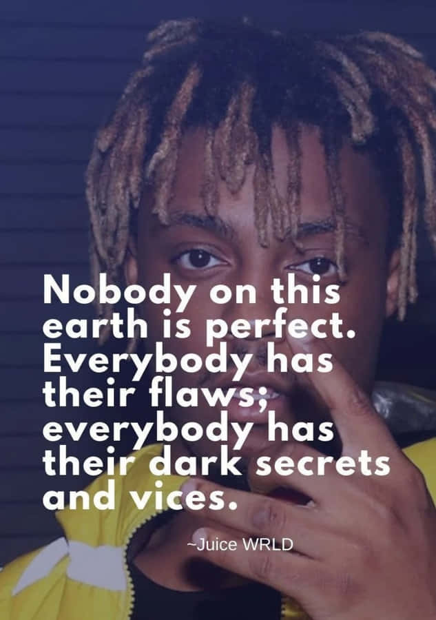 JuiceWrld citater 900 x 1279 tapet.