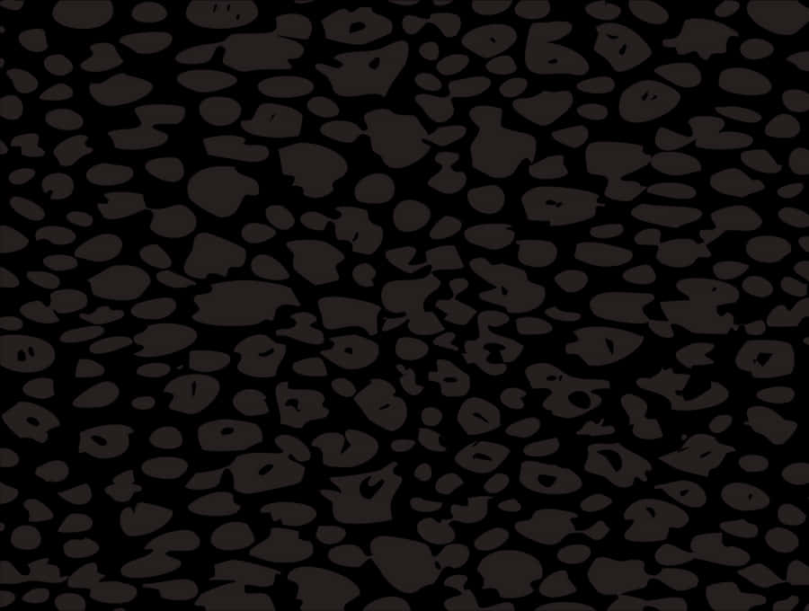 Monochrome Leopard Pattern