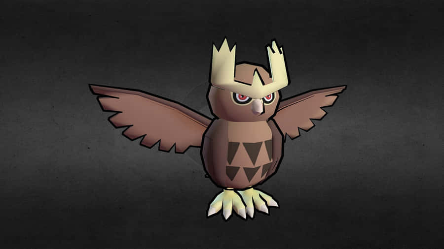 Noctowl Pokémon Illustration