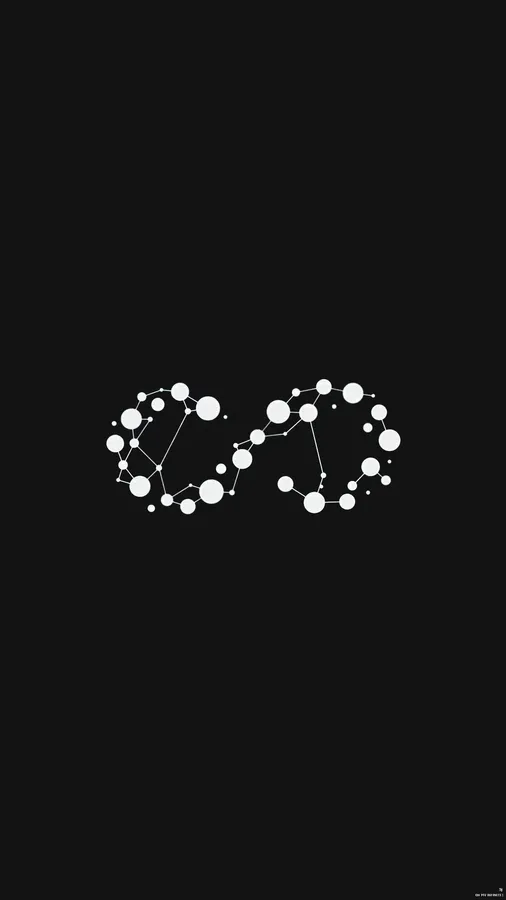 Infinity Symbol In Solid Black