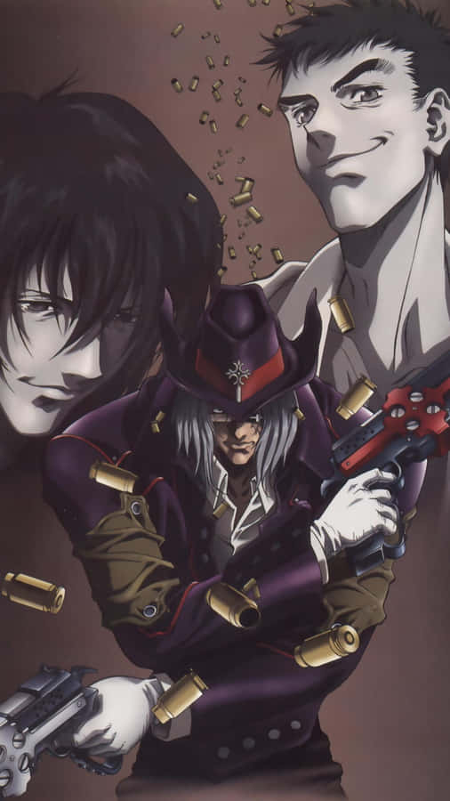Duo Anime Gungrave Brandon Heat
