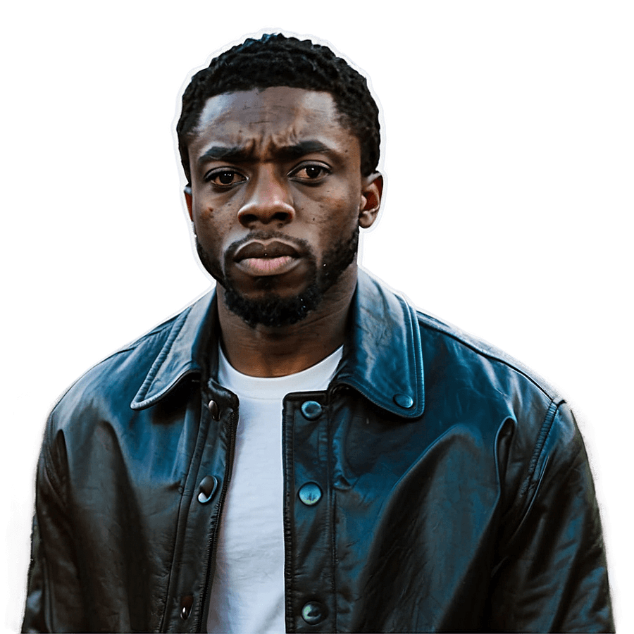 Chadwick Boseman Character PNG wxu