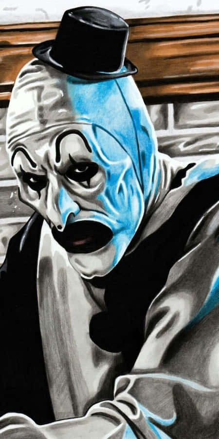 Art der Clown-Porträt