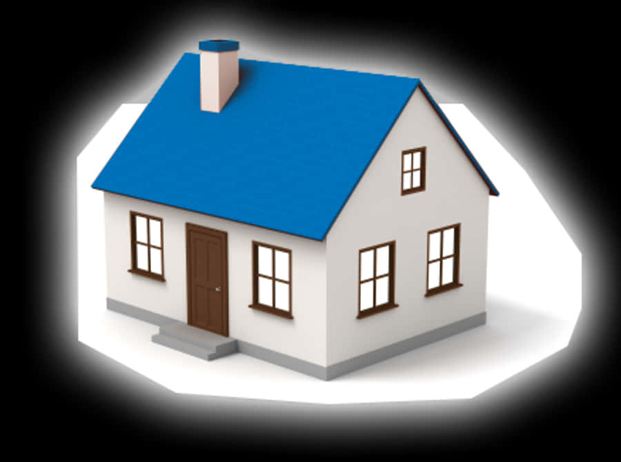 Simple Model House Graphic