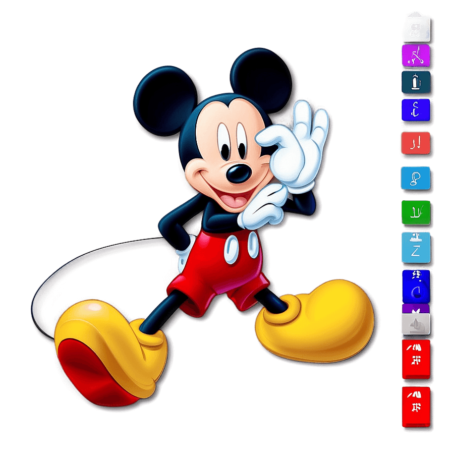 Mickey Mouse Special Edition PNG 06292024