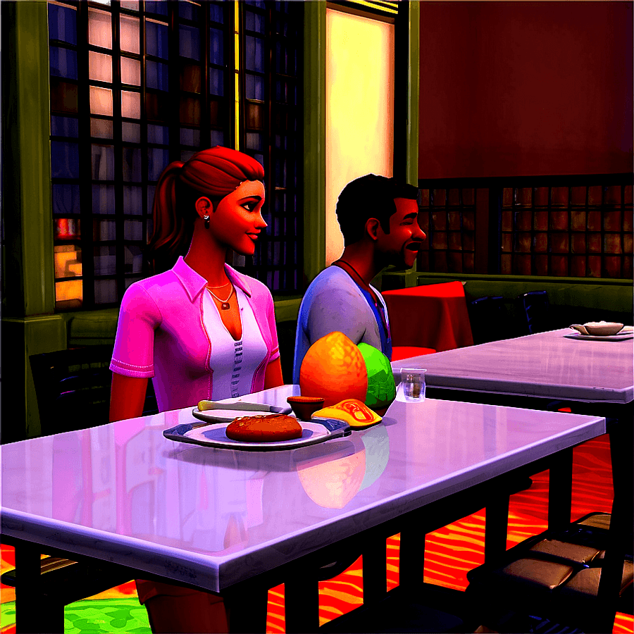 Sims 4 Dine Out Features PNG kne68