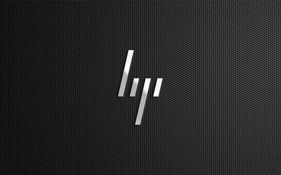 Grey And White HP Logo