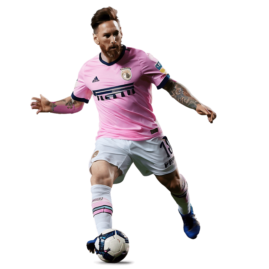 Inter Miami's Argentine Star Messi PNG 05262024