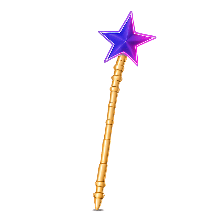 Cute Magic Wand PNG 05252024