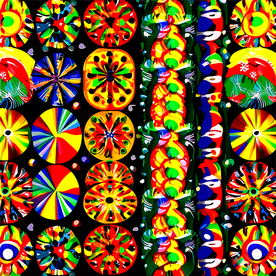 Festive Pattern Design PNG 73