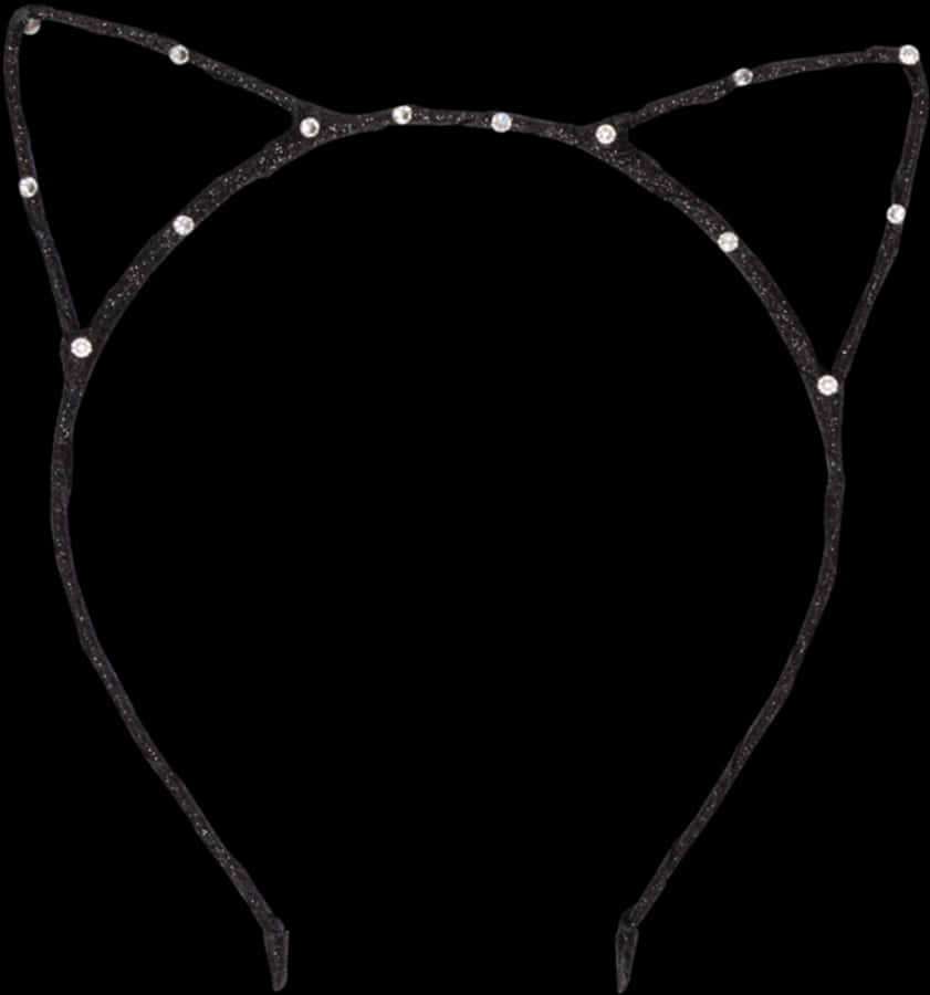 Cat Ears Headband Png, Transparent Png