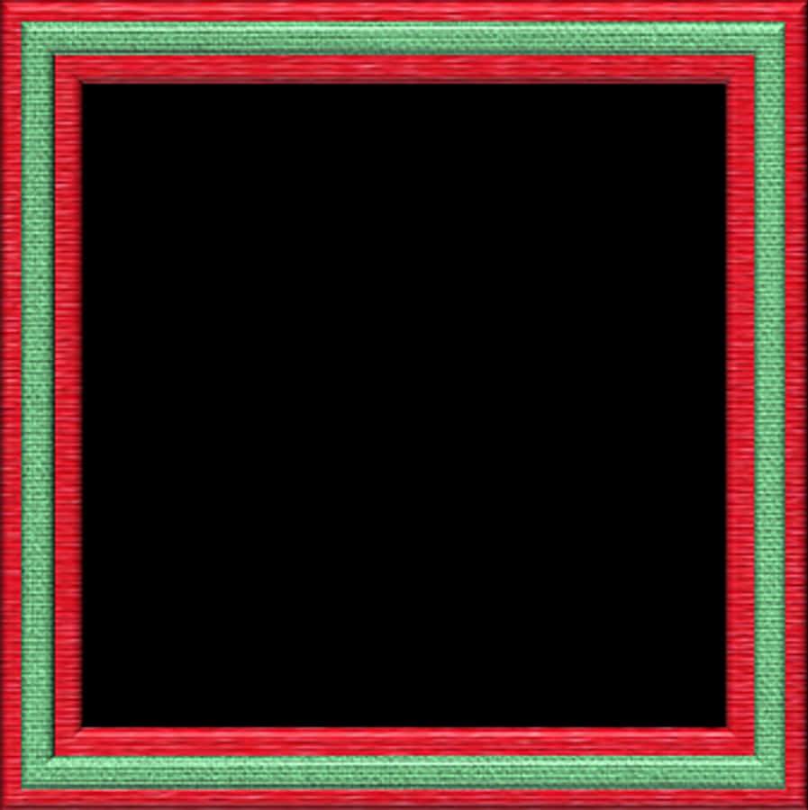 Festive Red Green Frame