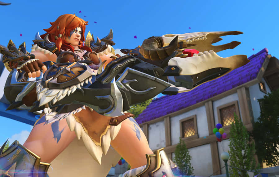 OverwatchZarya 1332 x 850 tapet