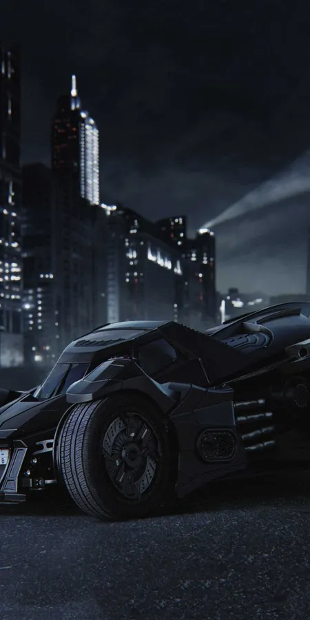Pixel 3 Batmobile Background