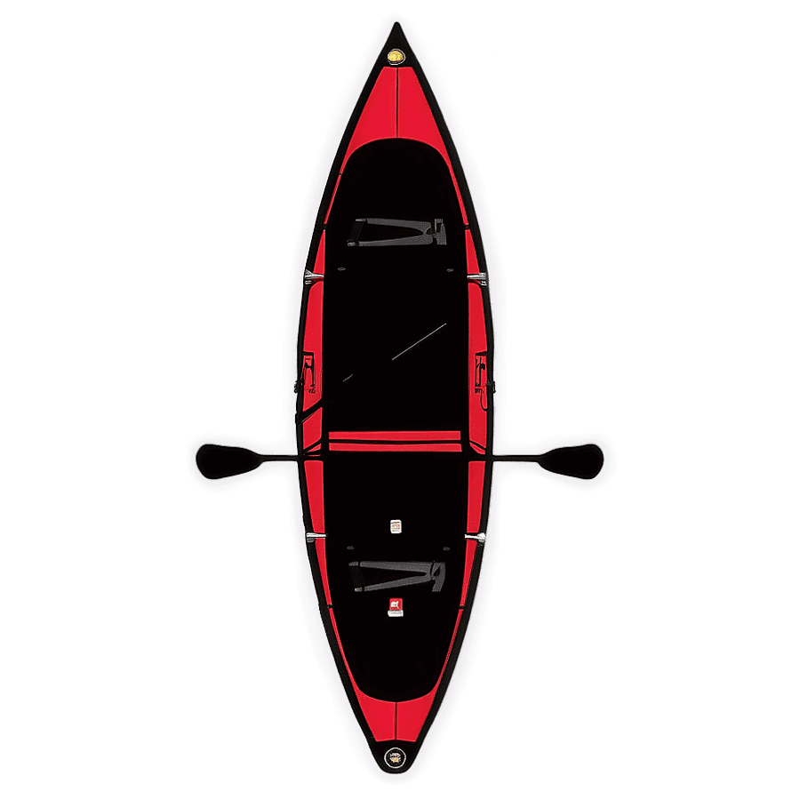 Racing Canoe Silhouette PNG tfm