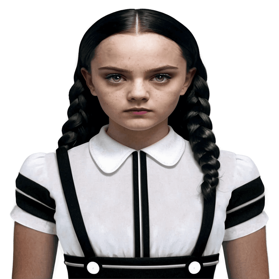Wednesday Addams Character PNG 05242024