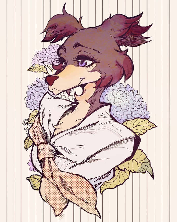 Beastars Juno Anthropomorphe Wolf Kunst
