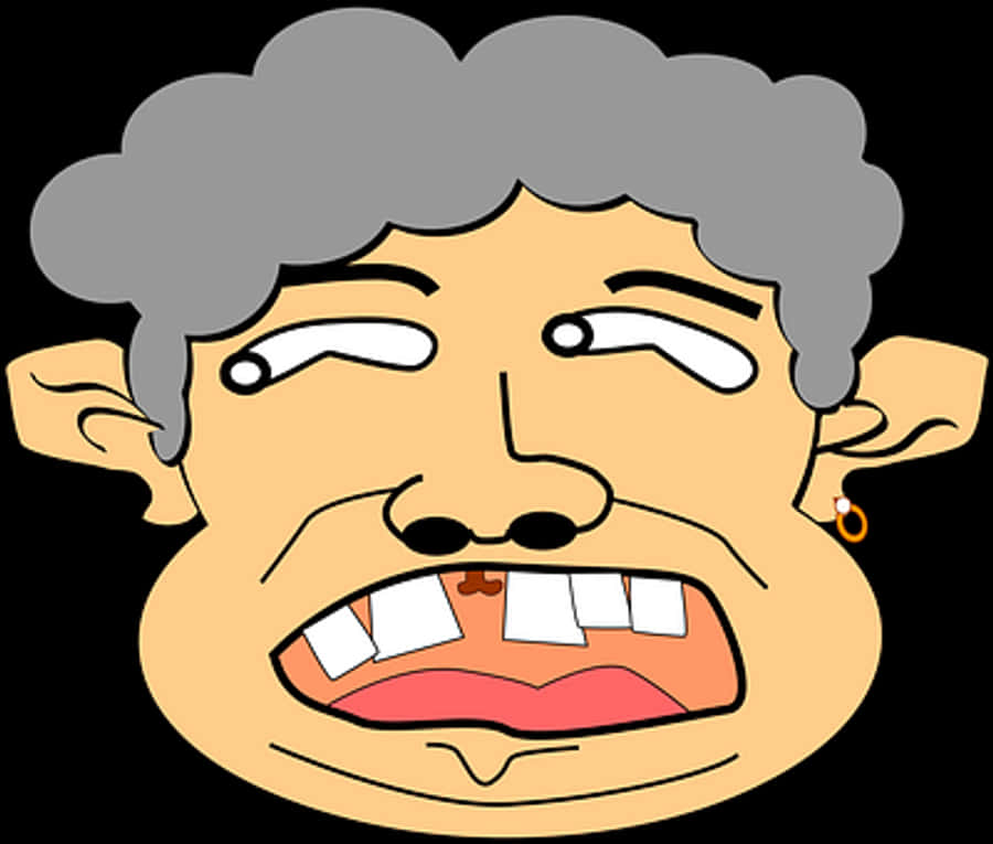 Cartoon Exaggerated Facial Expression