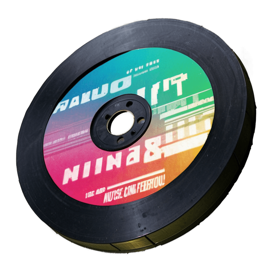 Retro Aesthetic Mixtape PNG wev