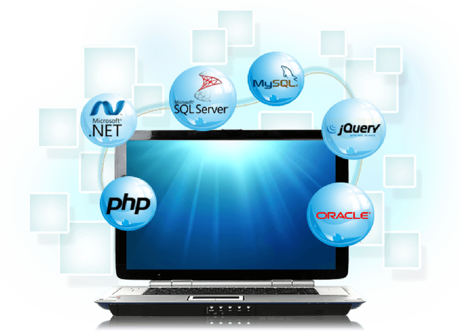 Web Development Technologies Concept