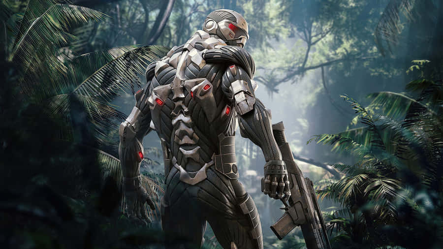 Crysis Nanosuit Soldat Dschungelpatrouille