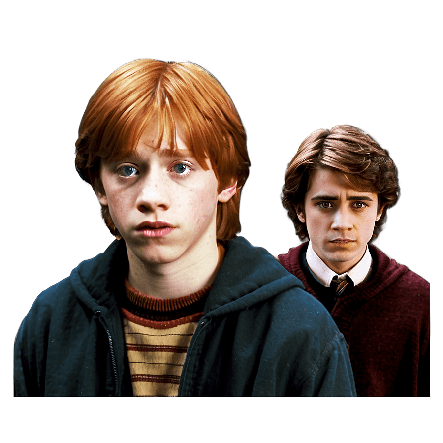 Ron Weasley and Harry Potter PNG myf