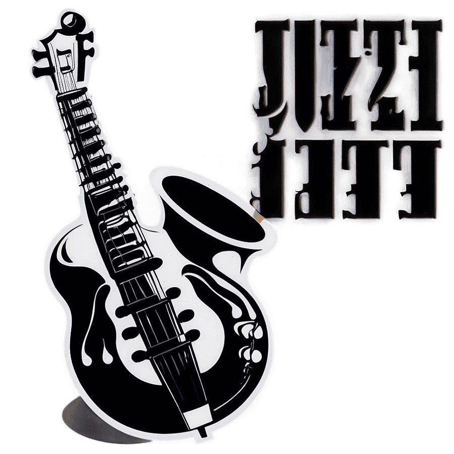 Jazz Music Clipart PNG 06272024