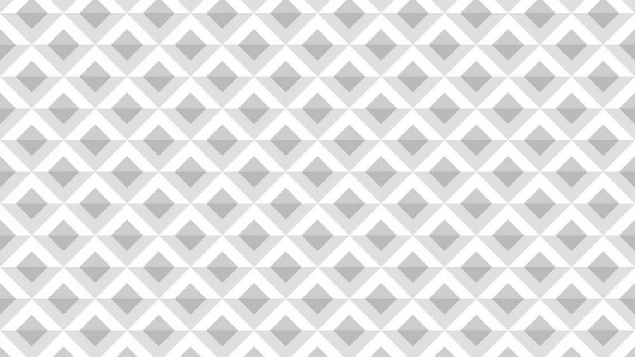 White Abstract Diamond Shapes Wallpaper