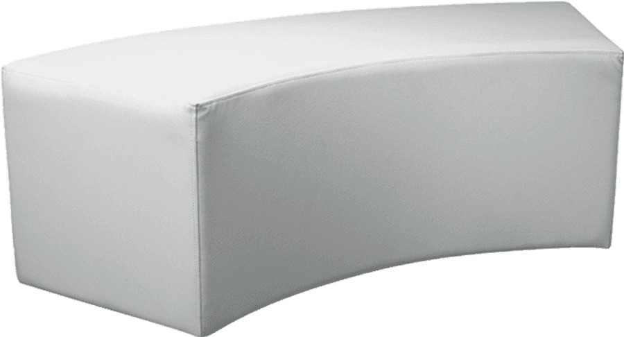 White Rounded Rectangle Object