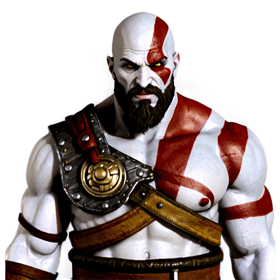 Kratos Legendary Warrior PNG vxx25