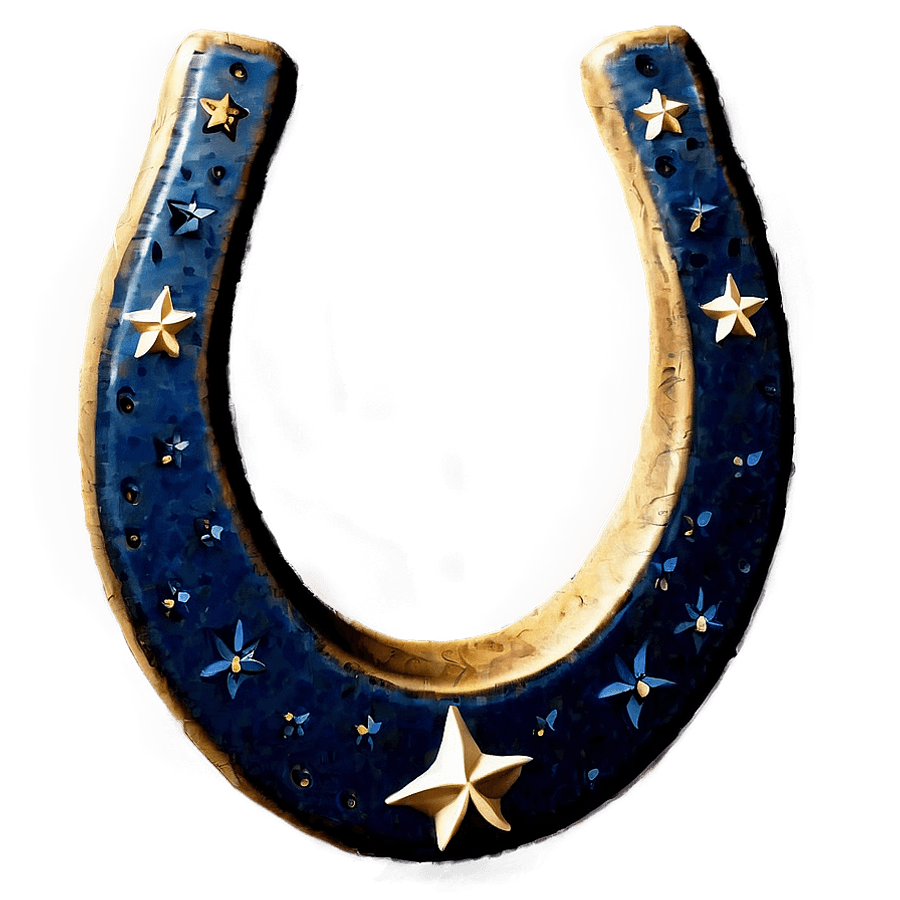 Horseshoe and Stars PNG exr
