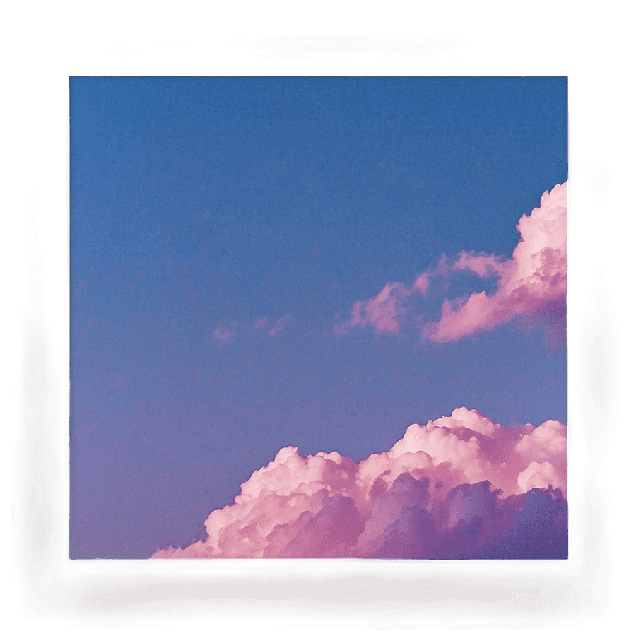 Purple Aesthetic Sky PNG blu30