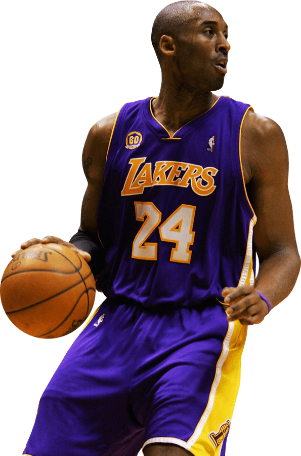 Lakers Basketball Player24 Dribbling