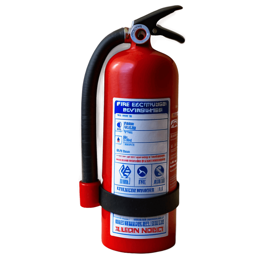 Mini Fire Extinguisher PNG rsh41