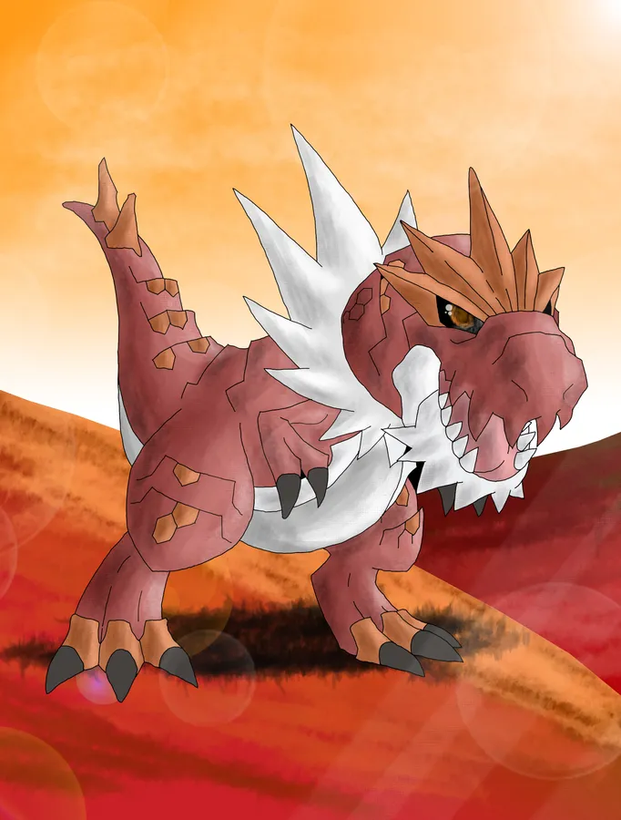 Tyrantrum Drawing