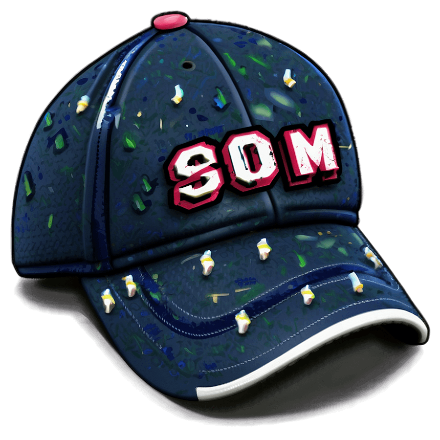 Sporty Dad Cap Illustration PNG vub23