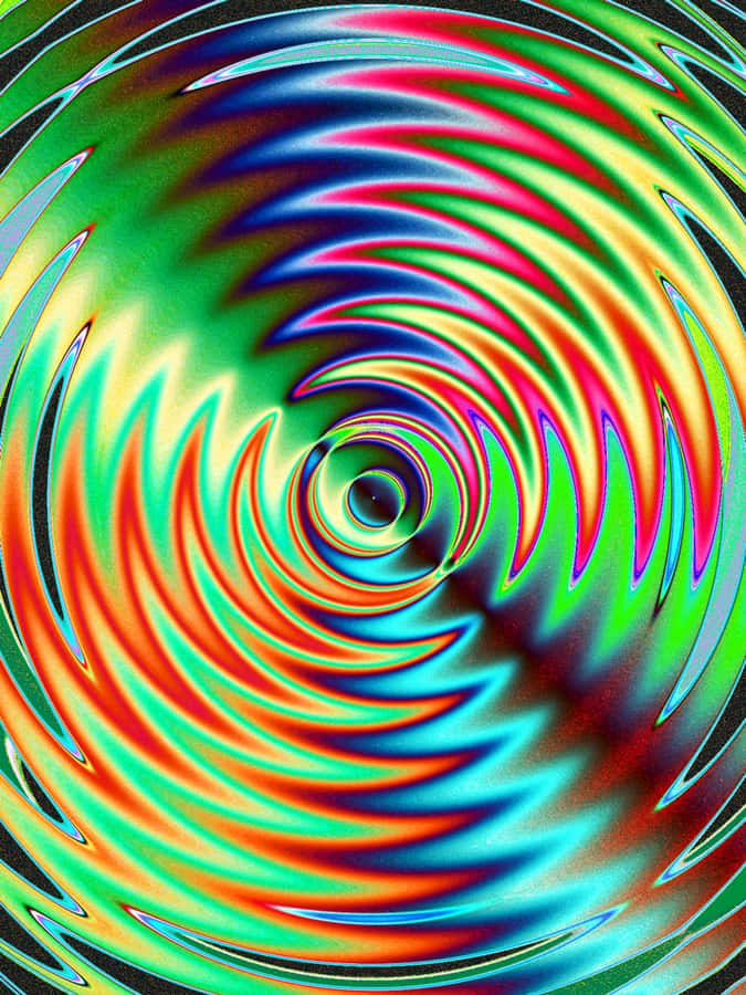 Paesaggiodi colori incantevoli - Arte psichedelica