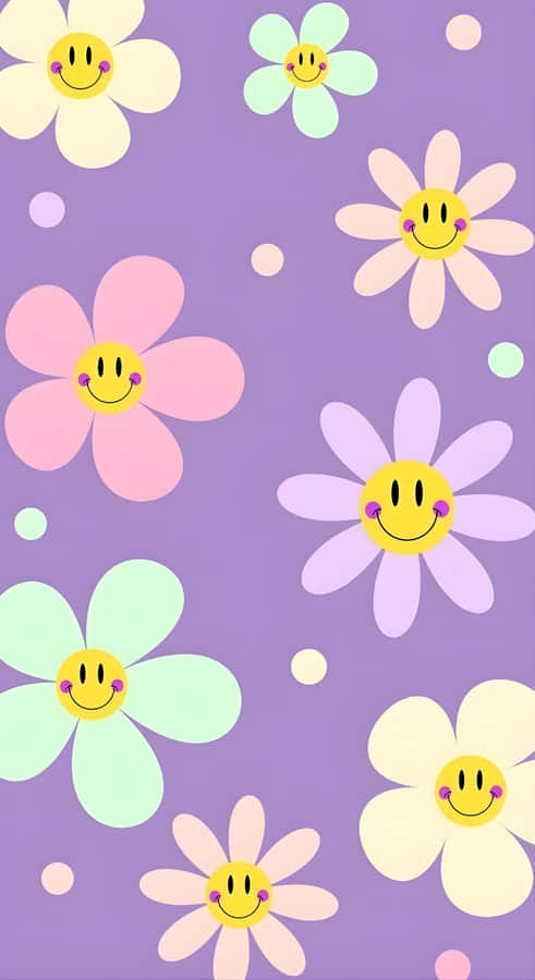 Lachende Pastel Bloemen